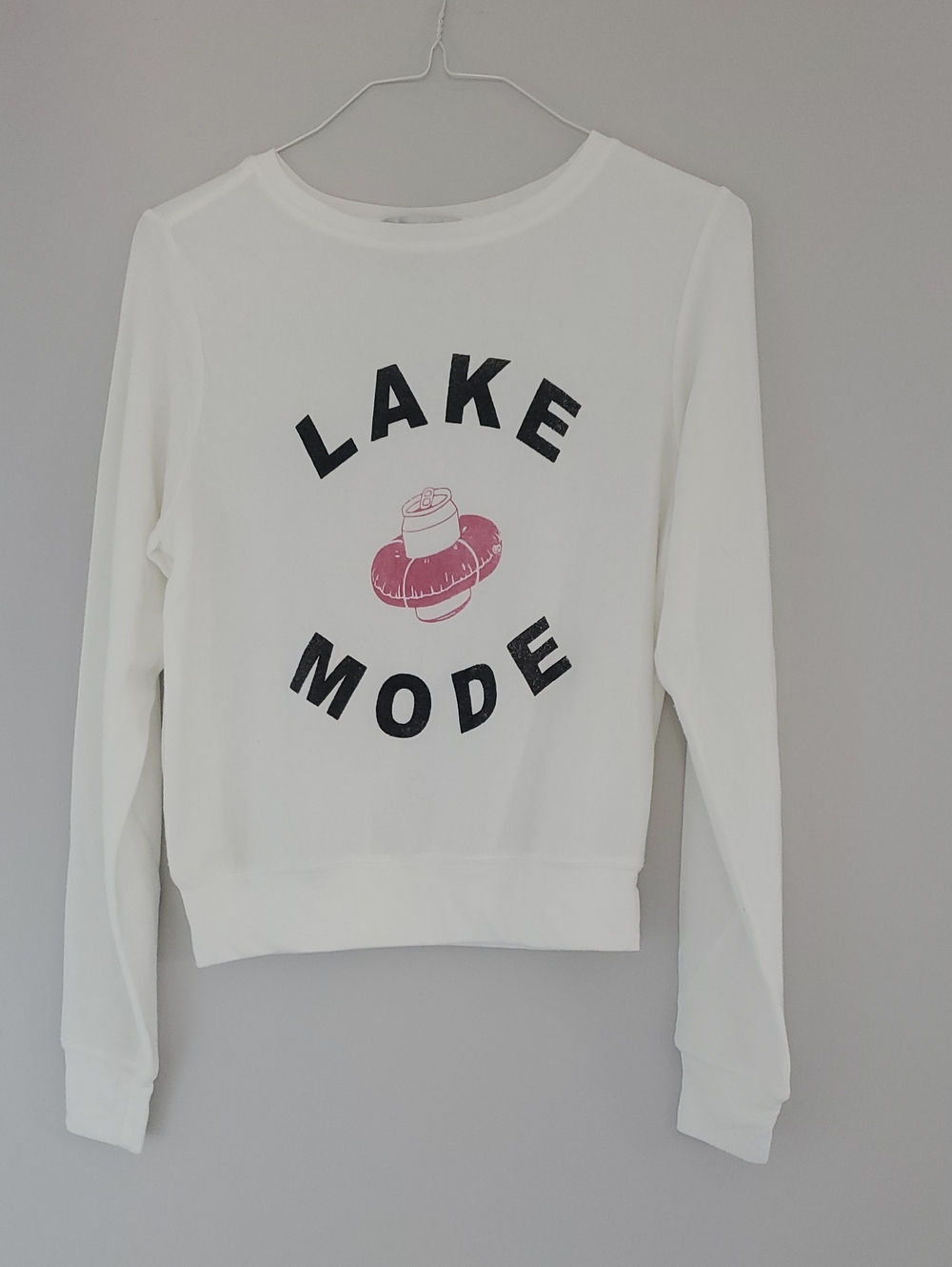 Wildfox White Pullover Sweatshirt